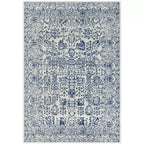 Evoke 256 Blue Indoor Rug 400x300cm - Soft Heat-Set Polypropylene