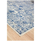 Evoke 256 Blue Indoor Rug 400x300cm - Soft Heat-Set Polypropylene