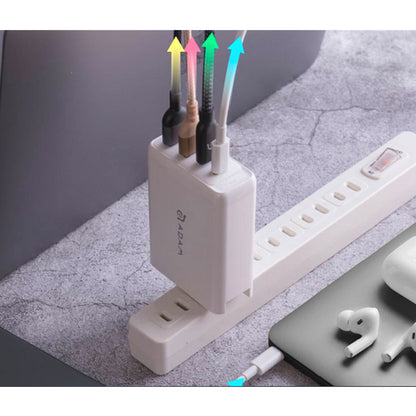 Omnia Pro 100W Most Powerful Compact Fast Charger USB-C USB-A White MacBook Laptop iPad iPhone