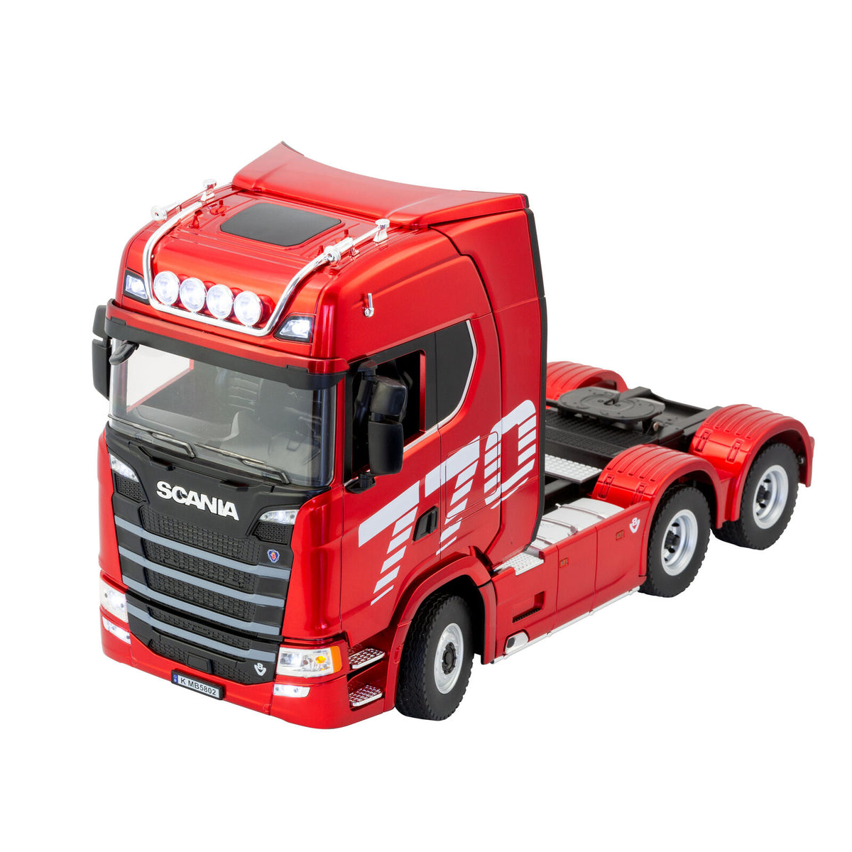 Scania Licensed Remote Control Trailer Head Truck with Lights, Sounds & Steering Adjustment