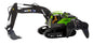 1:18 Scale 13-Channel Alloy Remote Control Excavator Construction Vehicle with Lights, Sound and Steam