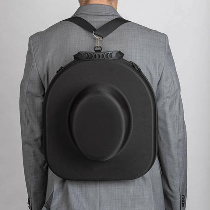 Travel Fedora Case - Universal Hat Carrier for Men & Women