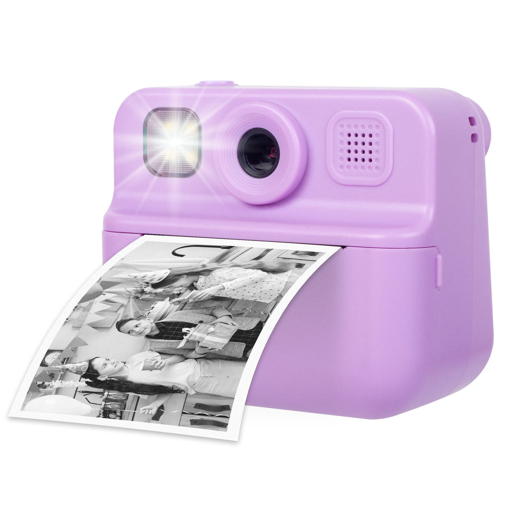 Kids 48MP Instant Print Camera with Dual Lens and 1080P HD Video