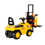 Kids Manual Forklift Ride-On with Working Mast Lift and Pallet