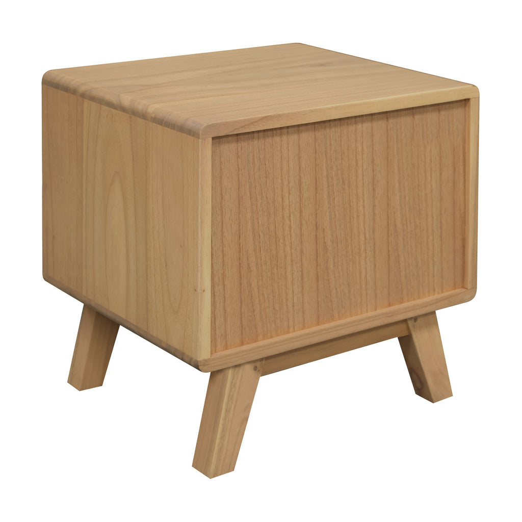 Providence 2 Drawer Bedside Table (Natural)