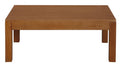 Amsterdam Solid Mahogany Timber Coffee Table (Light Pecan)