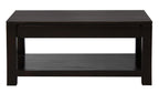 Amsterdam 2 Drawer Coffee Table - Chocolate