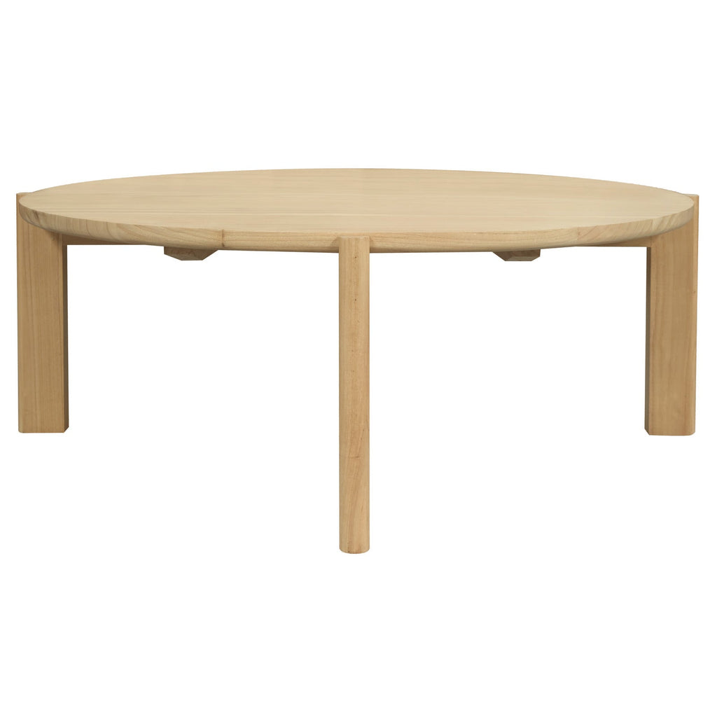 Adelle Round Coffee Table (Natural)