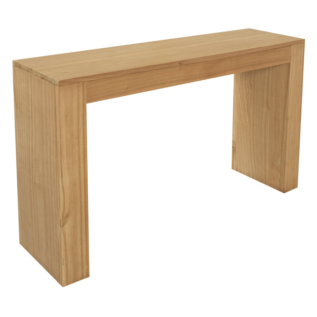 Hudson Solid Mindi Console Table (Natural)
