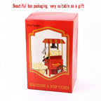 Electric Home Popcorn Machine Classic Car Corn Popper Maker For Kid Gift
