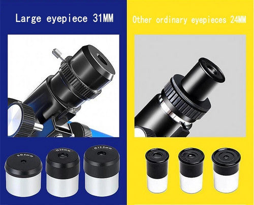 Pro Astronomical Telescope 114mm Aperture 875X Zoom HD High Resolution