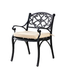 MARCO ALUMINIUM CHAIR(one pair) Black