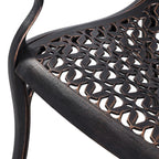 Cherise Cast Aluminium Chairs with Cushions (1 pair)