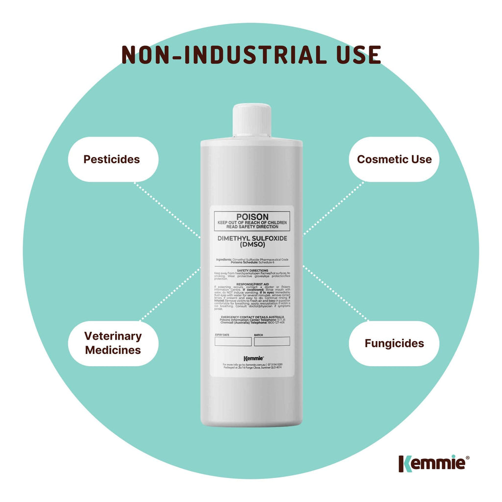 1L DMSO Liquid 99.9% Pure Pharmaceutical Dimethyl Sulfoxide Grade Solvent Bulk