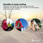 Social Hike Step-Inflating Camping Mattress Lightweight Waterproof Sleeping Grey