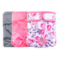 Rooster Farms Female Dog Diapers XSmall 3Pk - Washable Reusable Nappy Hook/Loop