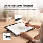 Social Hike A4 LED Light Pad Tracing Board Rechargeable USB-C 3000mAh Light Box