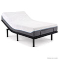 Therapedic Advance King Single Adjustable Bed Frame Base with Head Tilt, Massage, USB & Wireless Remote