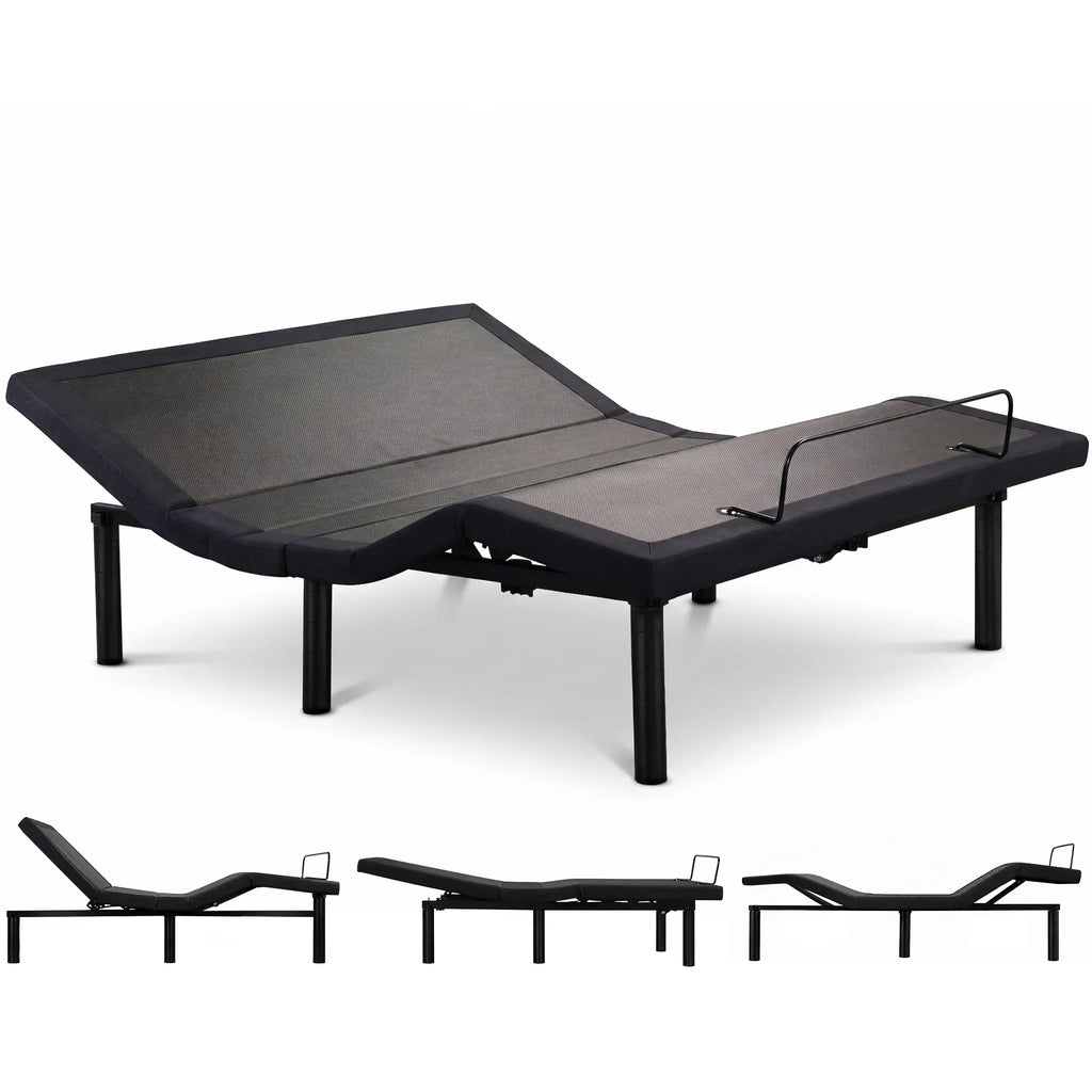 Therapedic Motion Queen Adjustable Bed Base Electric Motorised Frame with Wireless Remote & Preset