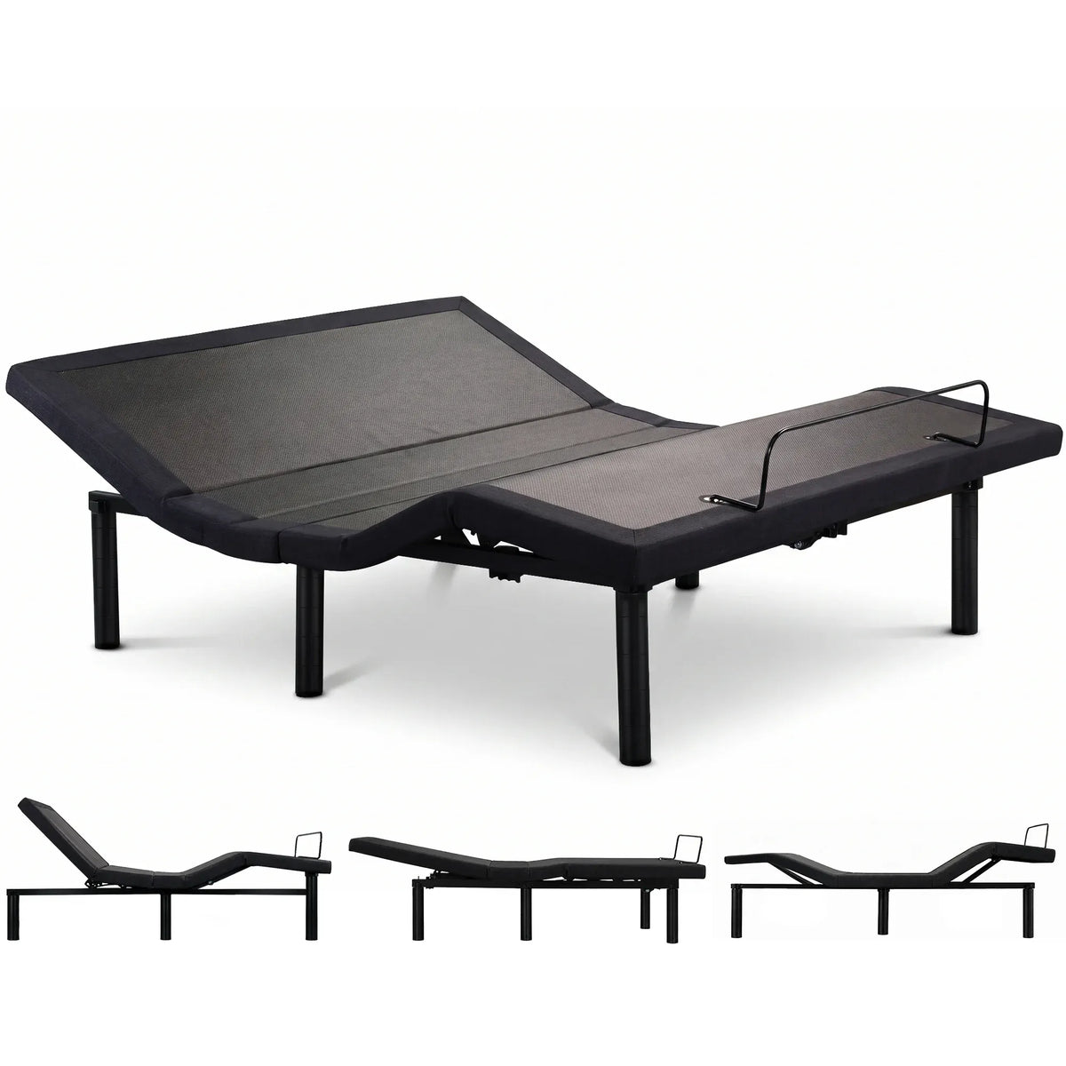 Therapedic Motion Queen Adjustable Bed Base Electric Motorised Frame with Wireless Remote & Preset