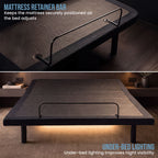 Therapedic Motion Queen Adjustable Bed Base Electric Motorised Frame with Wireless Remote & Preset