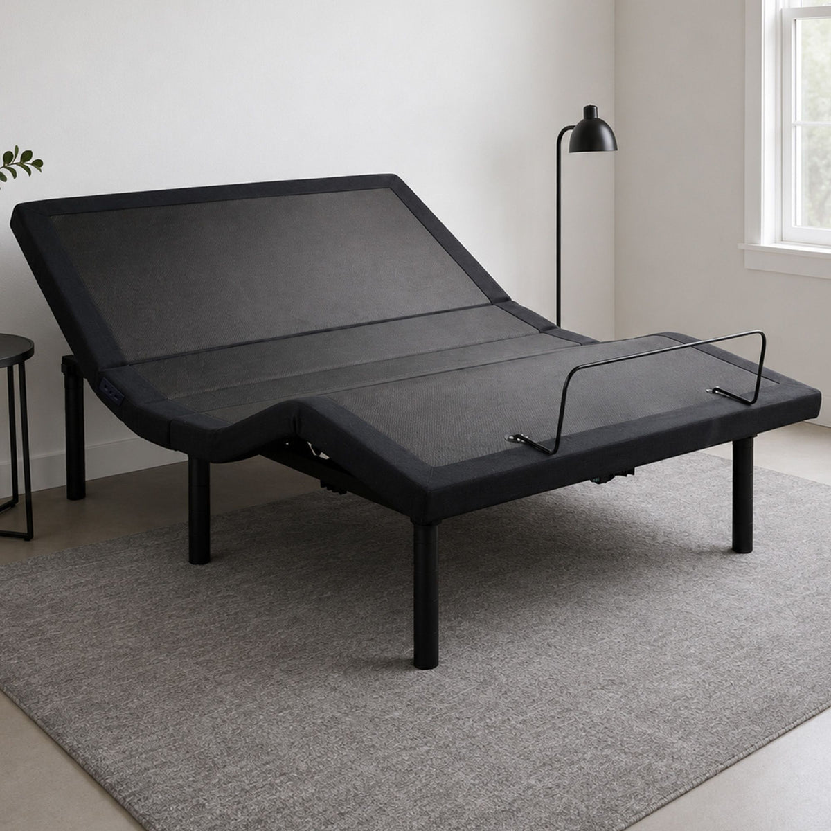 Therapedic Versa Electric Double Adjustable Bed Base Frame with Massage Dual Motor Zero Gravity & Wireless Remote
