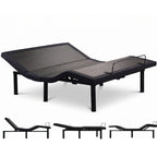 Therapedic Versa Electric Queen Adjustable Bed Base Frame with Massage Dual Motor Zero Gravity & Wireless Remote