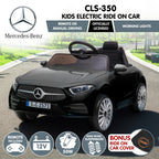 Kahuna Mercedes Benz CLS 350 Kids Electric Ride On Car with Remote Control - Black