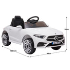 Kahuna Mercedes Benz CLS 350 Kids Electric Ride On Car with Remote Control - White