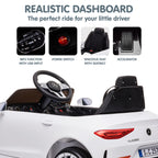 Kahuna Mercedes Benz CLS 350 Kids Electric Ride On Car with Remote Control - White