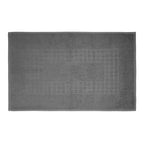Microfiber Soft Non Slip Bath Mat Check Design (Anthrazit)