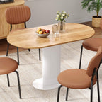 Clara Gather Round Oval Dining Table