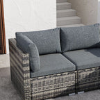 Outdoor Modular Lounge Sofa Bondi -Grey