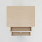 2X Bedside Table Side Storage Cabinet Nightstand Bedroom 2 Drawer ANYA OAK