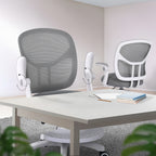 Kids Desk Chair - Children Office Study Seat with Footrest NOVA - Grey