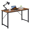 YES4HOMES Computer Desk, Sturdy Home Office Gaming Desk for Laptop, Modern Simple Style Writing Table, Multipurpose Workstation