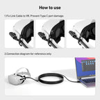 BENFEI 375BK-3M USB 3.0 to Right Angled USB-C PVC 3M