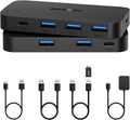 BENFEI 000376BK USB 3.0 Switch, USB Switcher 2 Computers Share 3xUSB 3.0 and 1xUSB C with Remote