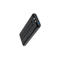 CHOETECH B654 10000mAh Pwer Bank 22.5W USB-A / USB-C / micro USB with built-in USB-C / Lightning cable - black