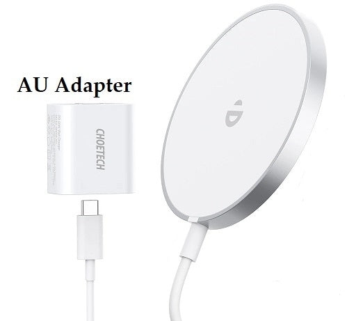 CHOETECH MQ00117-SL (T517+AC) MagLeap Magnetic Wireless Charger + AC