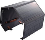 Choetech SC006 Solar Panel Portable Charger 40W 18V USB C Solar Panels Charger with USB C PD 30W