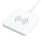 CHOETECH T511-S 10W/7.5W Fast Wireless Charger Pad (White)