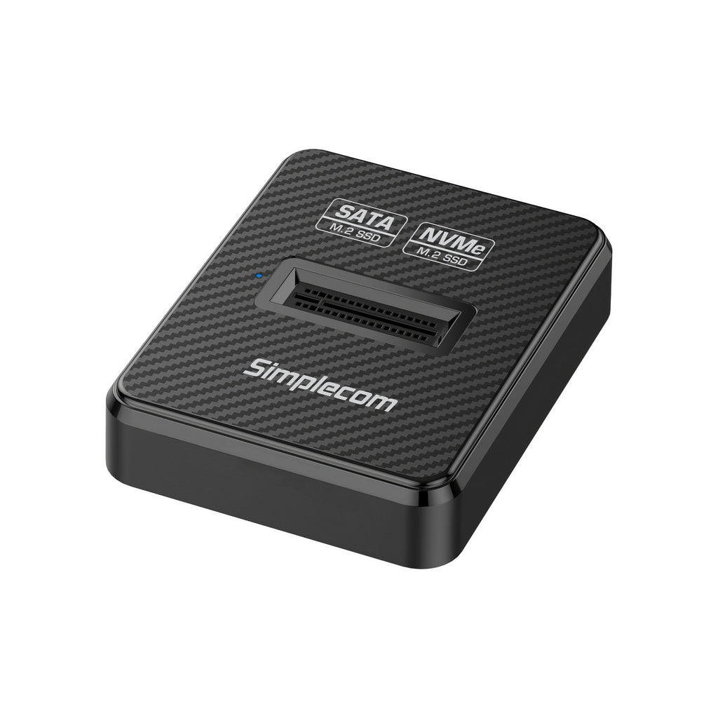 Simplecom SD511 M.2 SSD Docking Station NVMe and SATA Dual Protocol USB 3.2 Gen 2 10Gbps