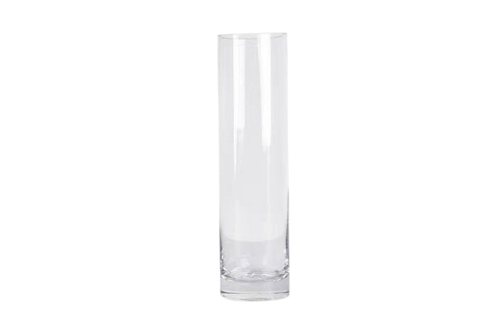 Clear Cylinder Flower Vase 40cm