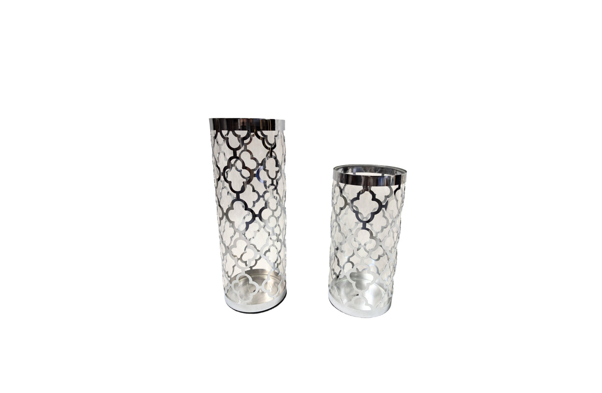 Ava Vase - Set of 2 - Silver