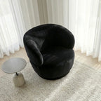 Interior Ave - Luna Swivel Armchair - Black