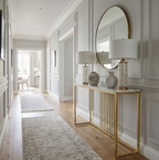 Interior Ave - Aurelia Hallway Console Table - Gold - 100cm