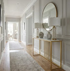 Interior Ave - Aurelia Hallway Console Table - Gold - 120cm