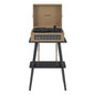 Crosley Voyager Bluetooth Portable Turntable + Entertainment Stand Bundle  - Tan