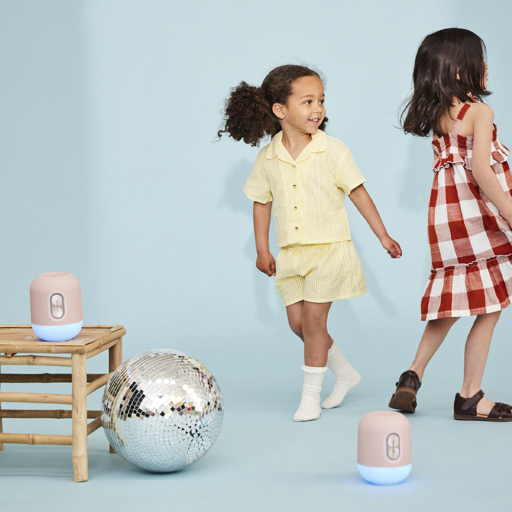Kreafunk Kids Glowie Bluetooth Speaker W/ Light - Cloudy Blue